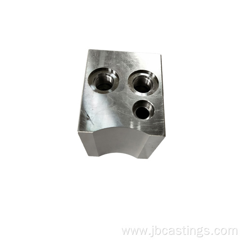 Finely Machined Manifold Valve Block Part